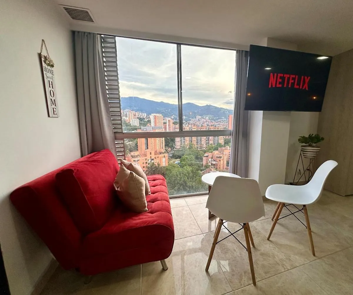 公寓 Nice View To Relax In Poblado 麦德林 哥伦比亚
